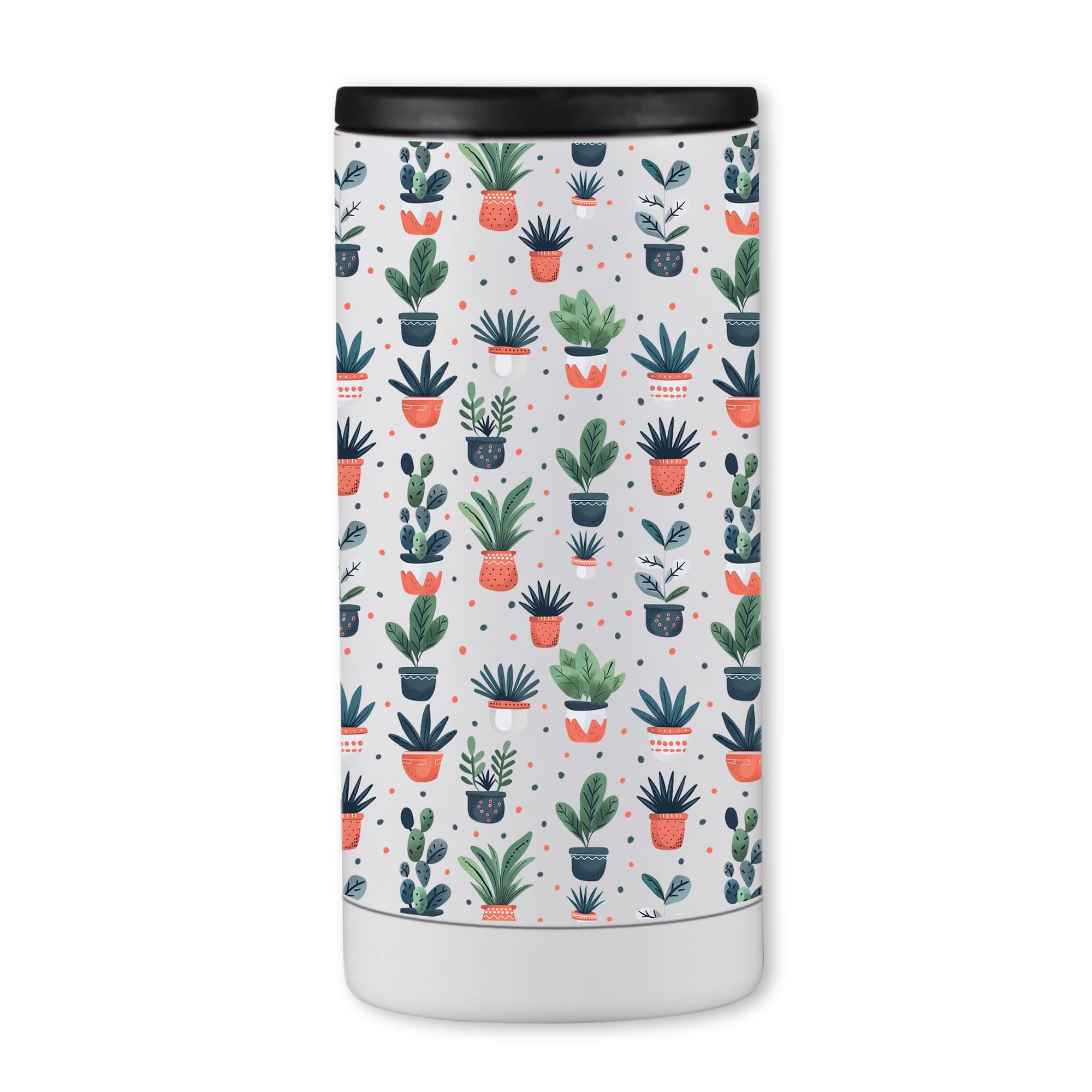 Houseplant Pattern 12oz. Koozie